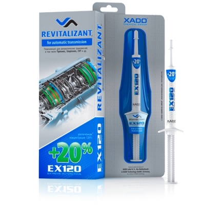 XADO    Revitalizant    EX120 لأجـــهـــزة نقل الحركة الأوتوماتيكية
